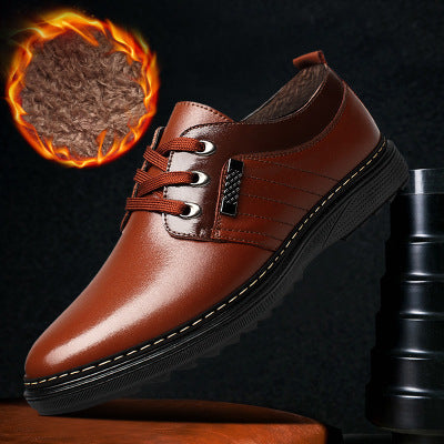 Beautiful British style men's business casual shoes