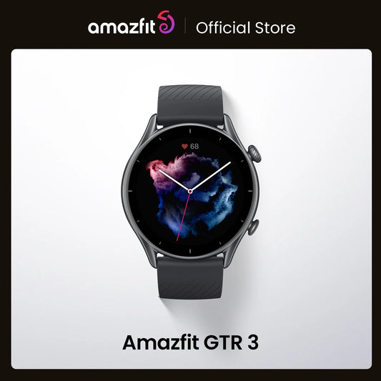 Global Version Amazfit GTR 3 GTR3 GTR-3 1.39'' AMOLED Screen Smart Watch Built-in GPS Zepp OS Alexa for Android IOS 